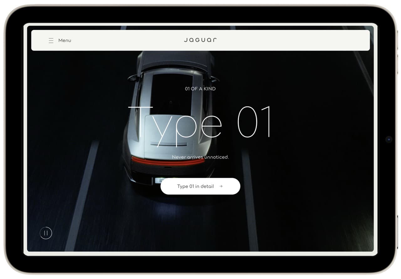 The new Jaguar.com