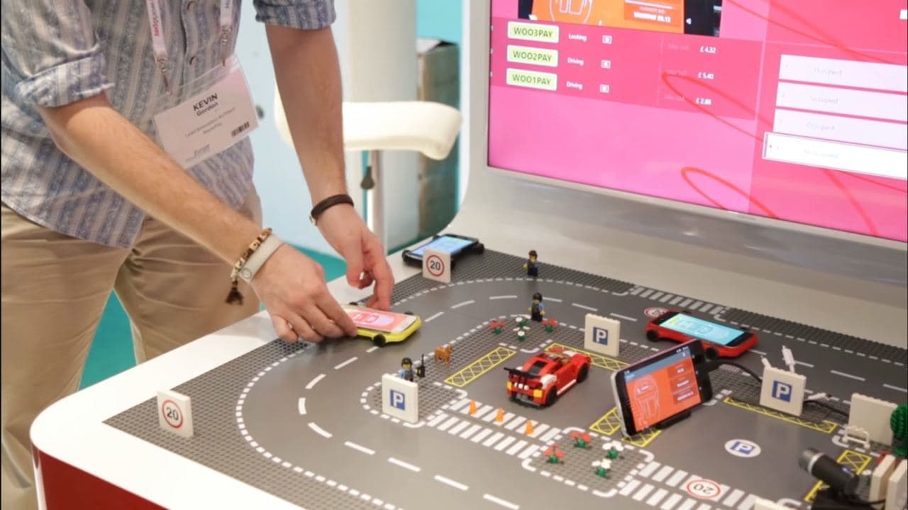 Smart parking LEGO demo - Worldpay
