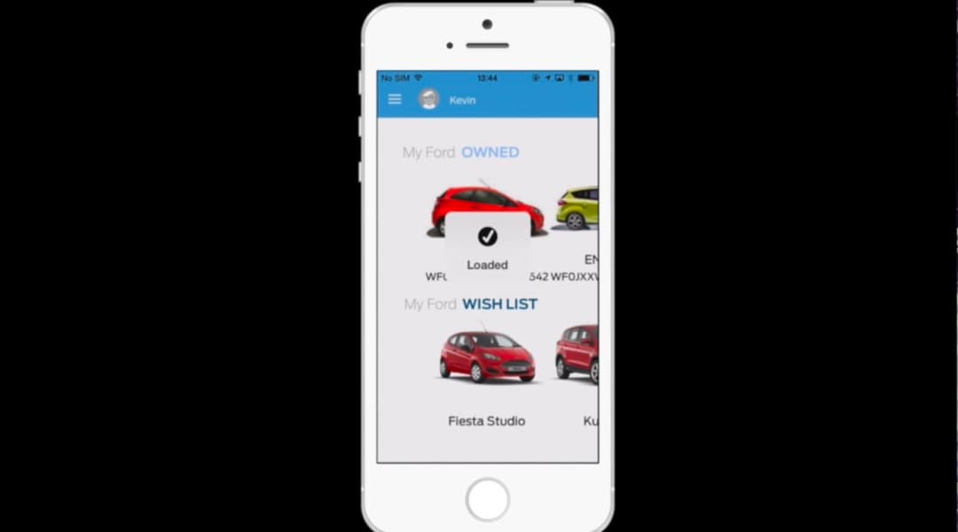 FordPass app prototype