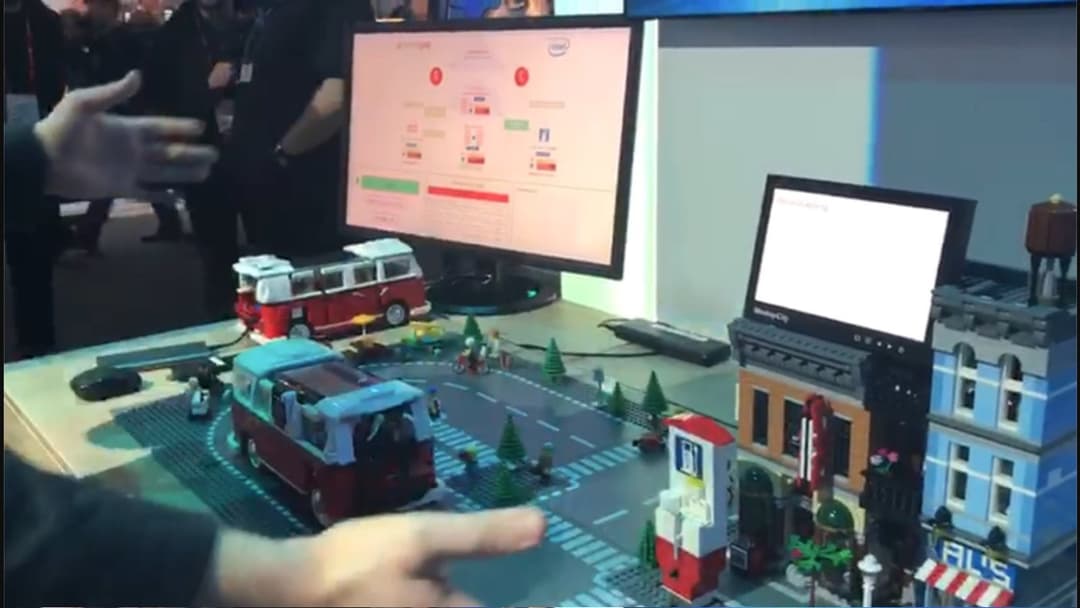 Smart Charging Cityscape demo at Mobile World Congress